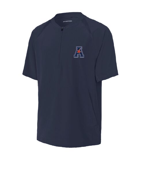 American Sport-Tek® Repeat 1/2-Zip Short Sleeve Jacket - Image 3