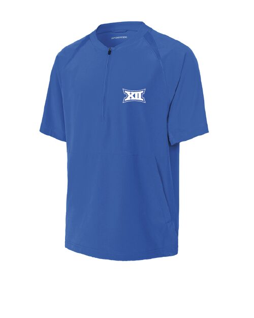 Big 12 Sport-Tek® Repeat 1/2-Zip Short Sleeve Jacket - Image 3