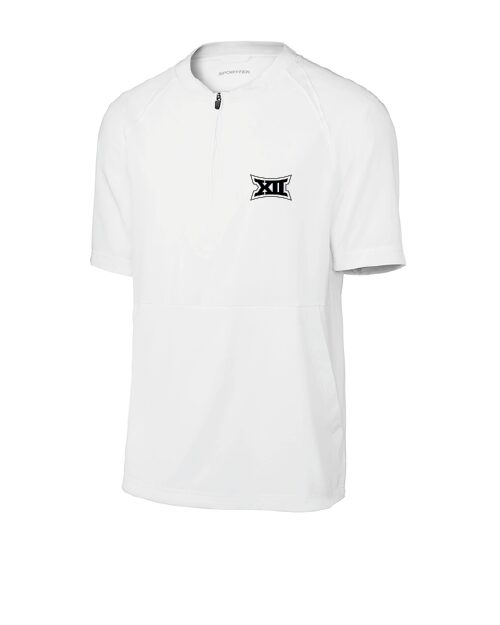 Big 12 Sport-Tek® Repeat 1/2-Zip Short Sleeve Jacket - Image 2