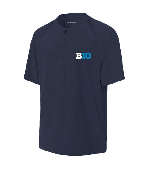 Big 10 Sport-Tek® Repeat 1/2-Zip Short Sleeve Jacket - Image 4