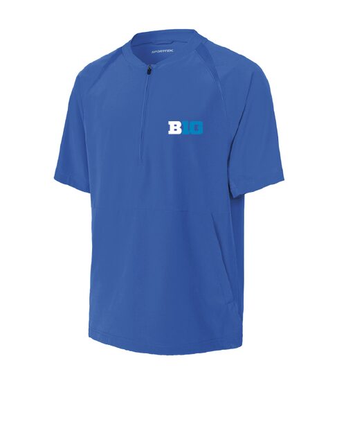 Big 10 Sport-Tek® Repeat 1/2-Zip Short Sleeve Jacket - Image 3