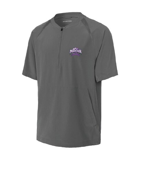 Mountain West Sport-Tek® Repeat 1/2-Zip Short Sleeve Jacket - Image 4