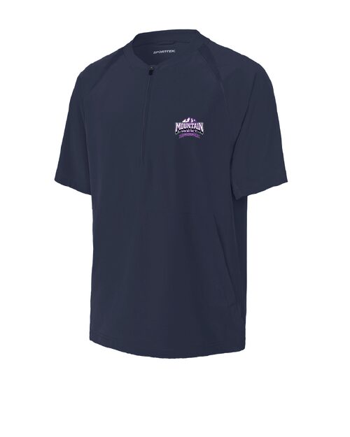 Mountain West Sport-Tek® Repeat 1/2-Zip Short Sleeve Jacket - Image 3