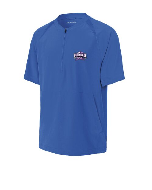 Mountain West Sport-Tek® Repeat 1/2-Zip Short Sleeve Jacket - Image 2